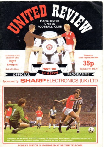 Match programme